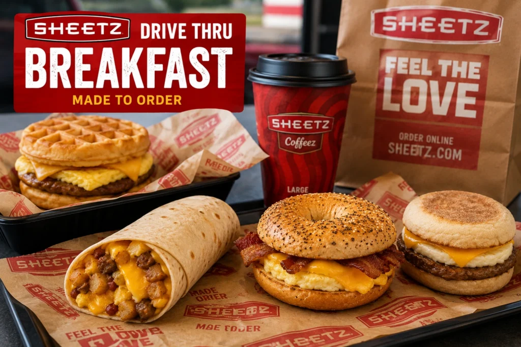 Sheetz drive thru breakfast menu
