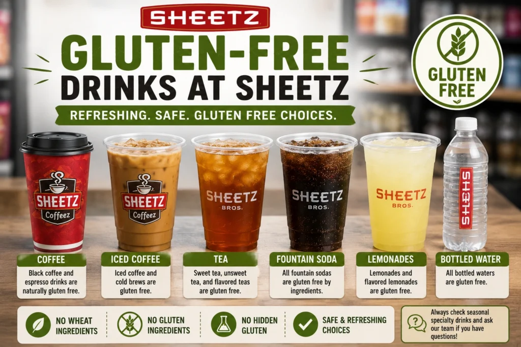 Sheetz Gluten-Free Drinks
