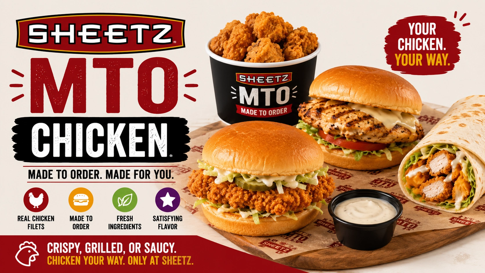 Sheetz Chicken Nutrition Menu