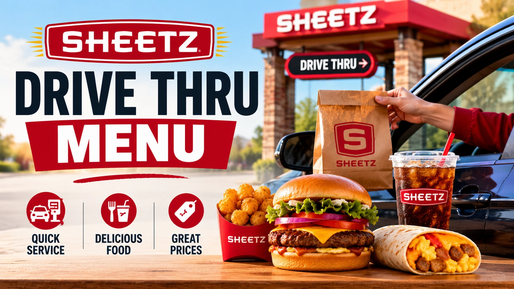 Sheetz Drive Thru Menu