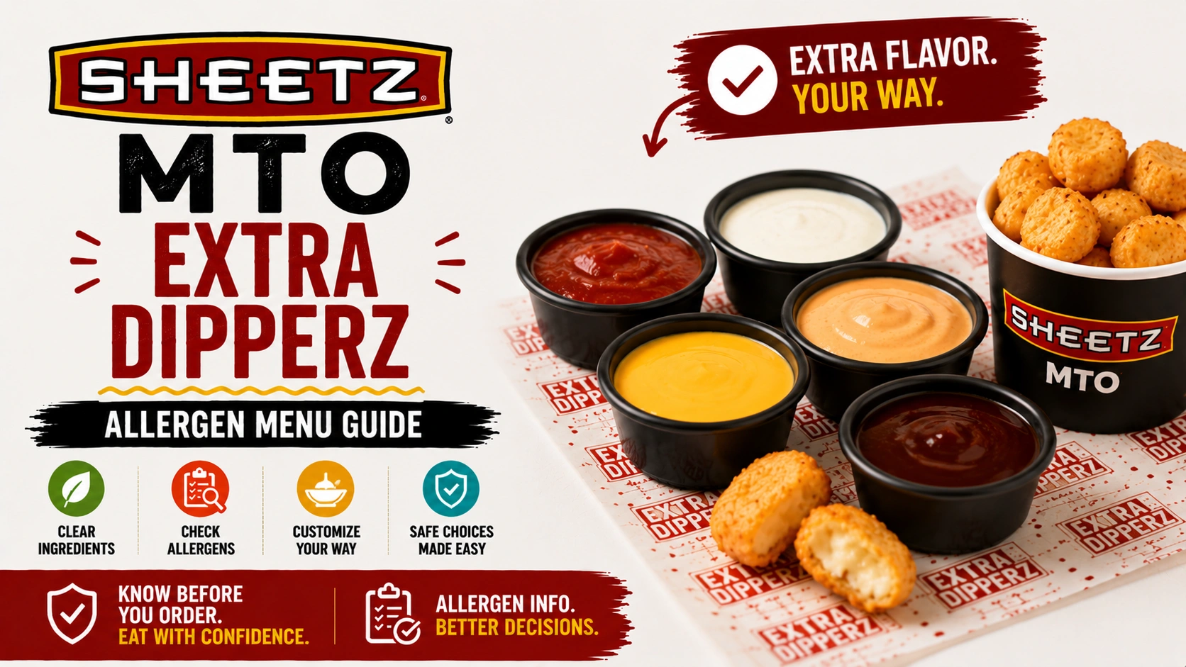 Sheetz Extra Dipperz Allergen Menu