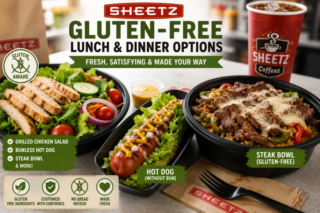 Sheetz Gluten Free Lunch & Dinner