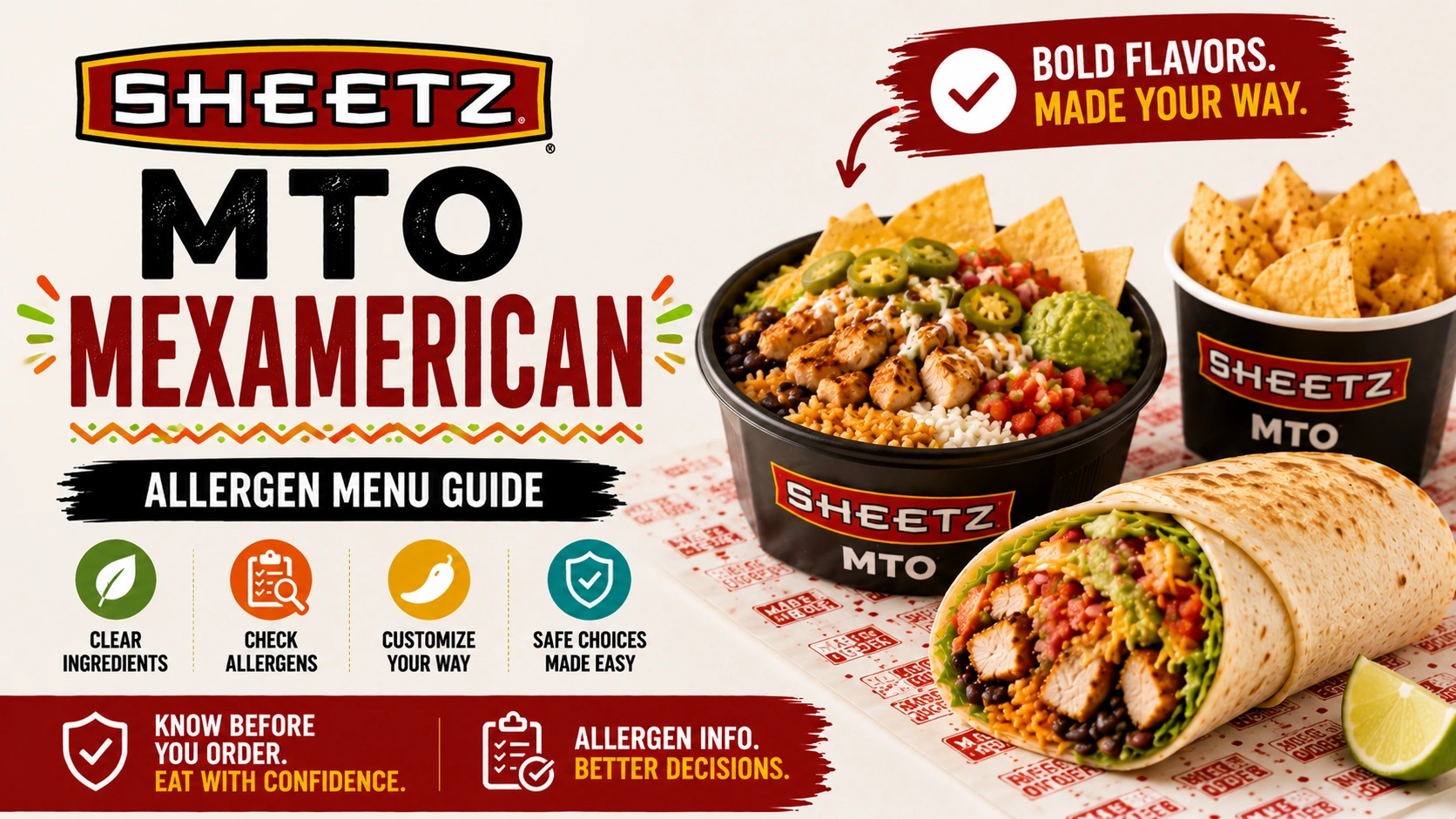 Sheetz MexAmerican Allergen Menu