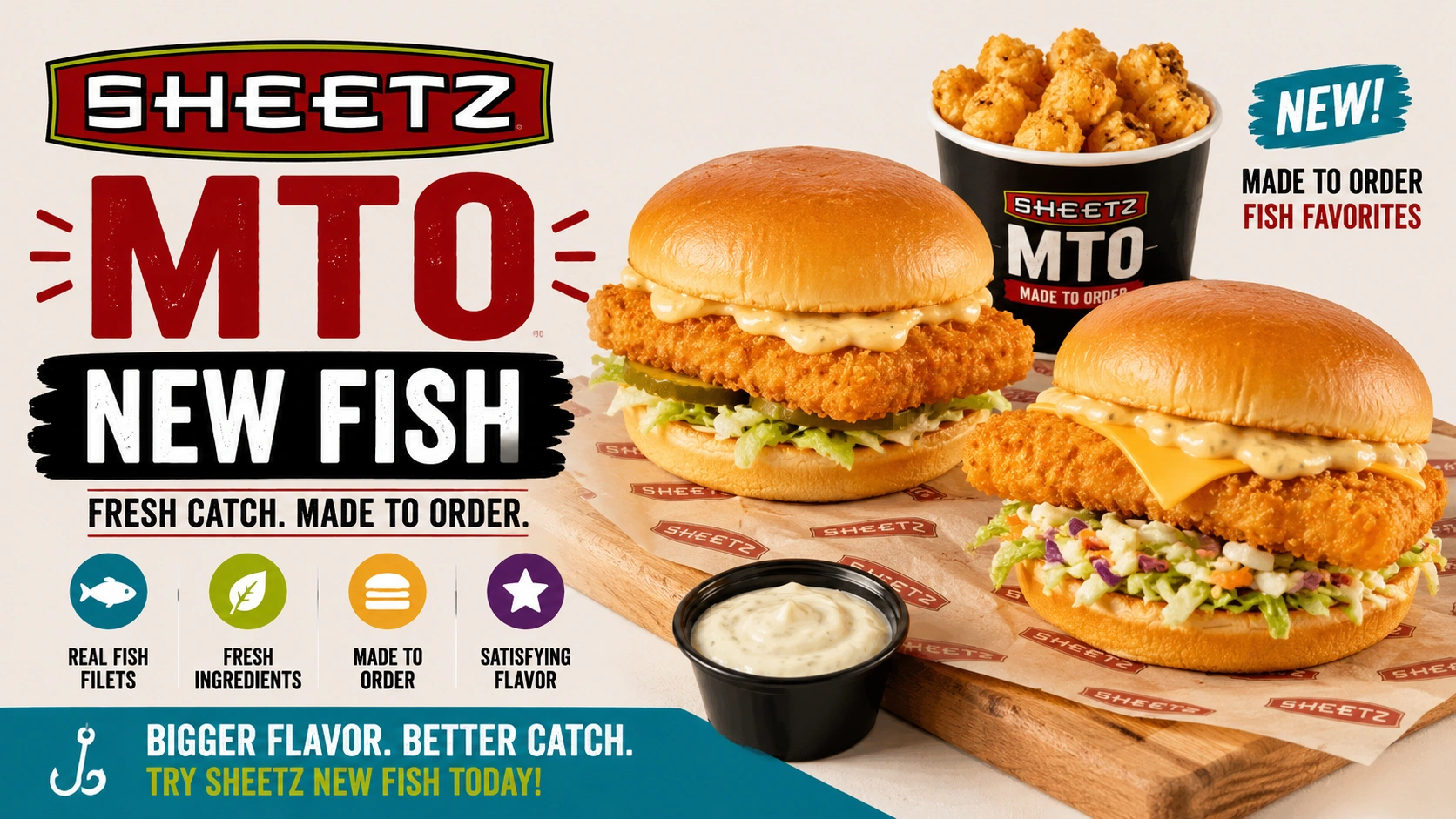 Sheetz NEW! Fish Nutrition Menu