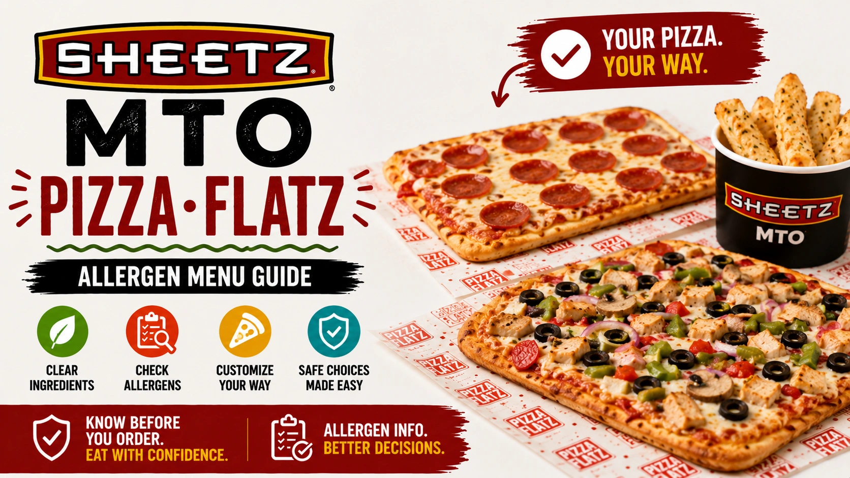 Sheetz Pizza Flatz Allergen Menu