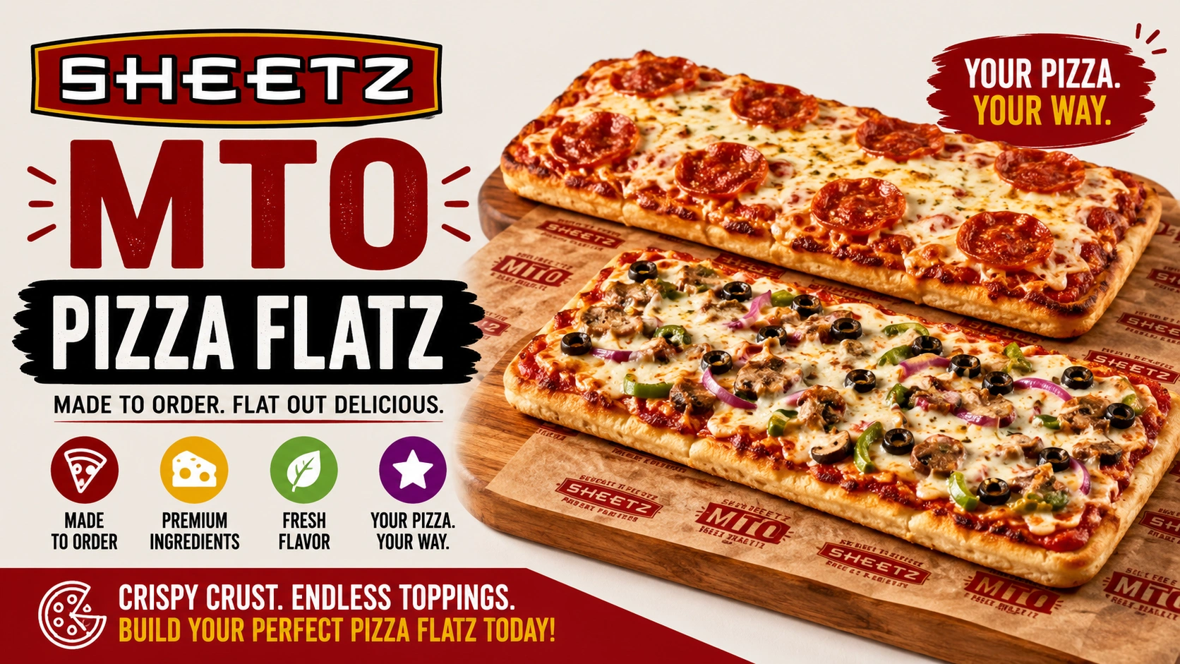 Sheetz Pizza Flatz Nutrition Menu