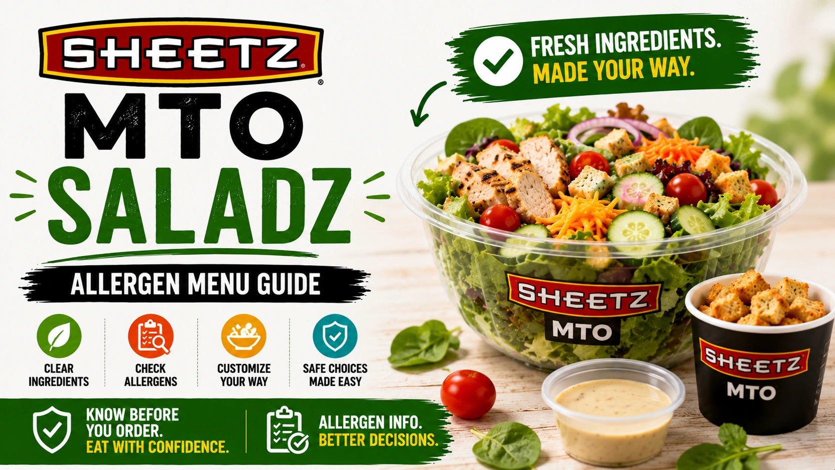 Sheetz Saladz Allergen Menu